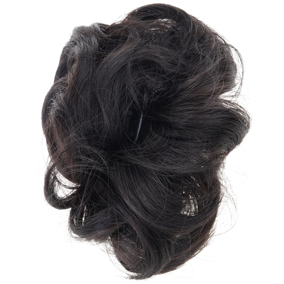 Stylish Curly Hair Chignon Clip For Women Ponytail Bun Heat Resistant Design