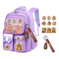 thumbnail image 1 of Stylish Cute Large Capacity Backpack Comfortable Carry for Daily Use I B, 1 of 8