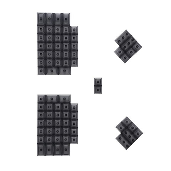 Ergonomic DSA Height 78Key Keycaps For Mechanical Keyboards Providing Typing Feel And Long Last Durability