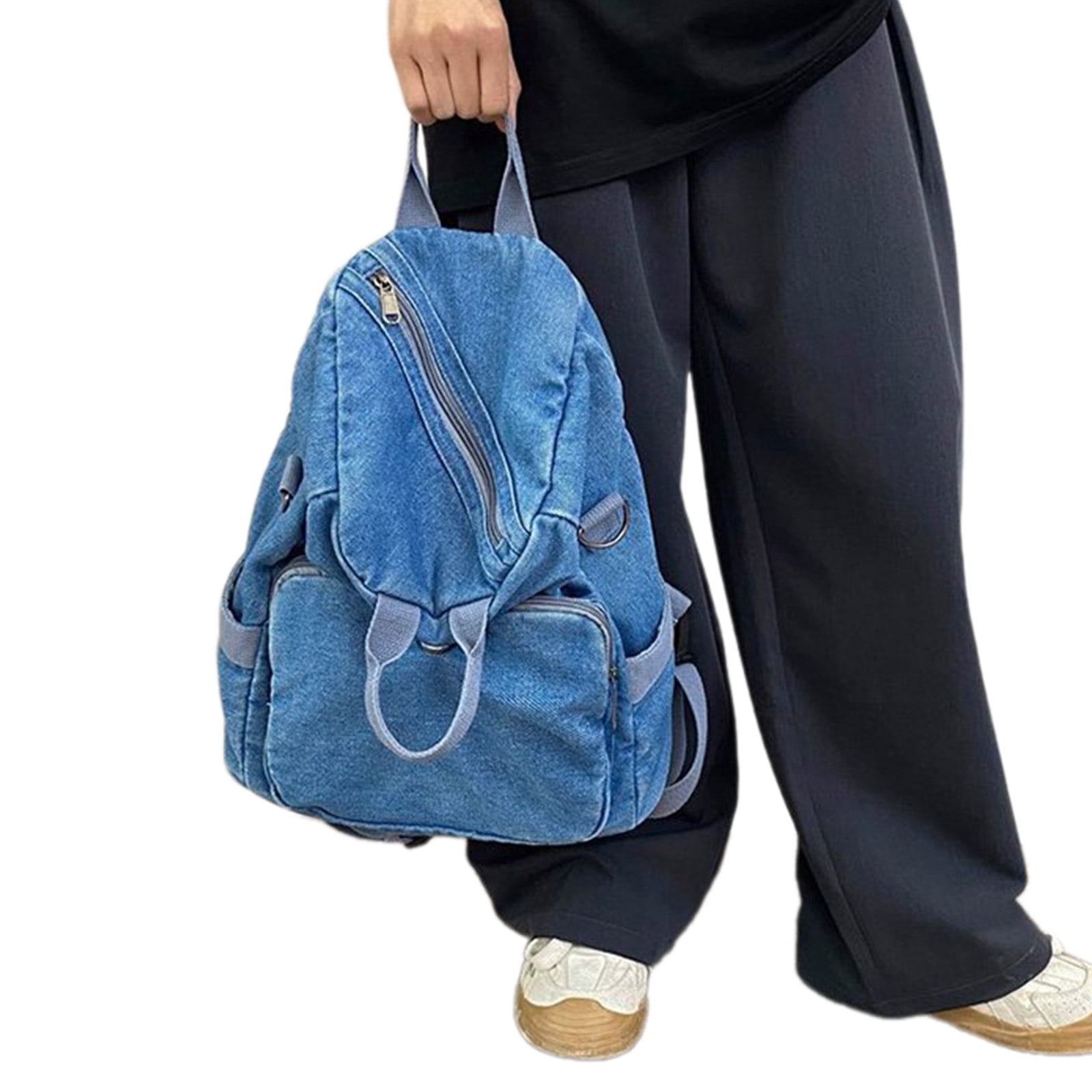 Vintage versatile backpack and shoulder bag Backpack & Shoulder Bags for Vintage-Inspired Business  main image 2