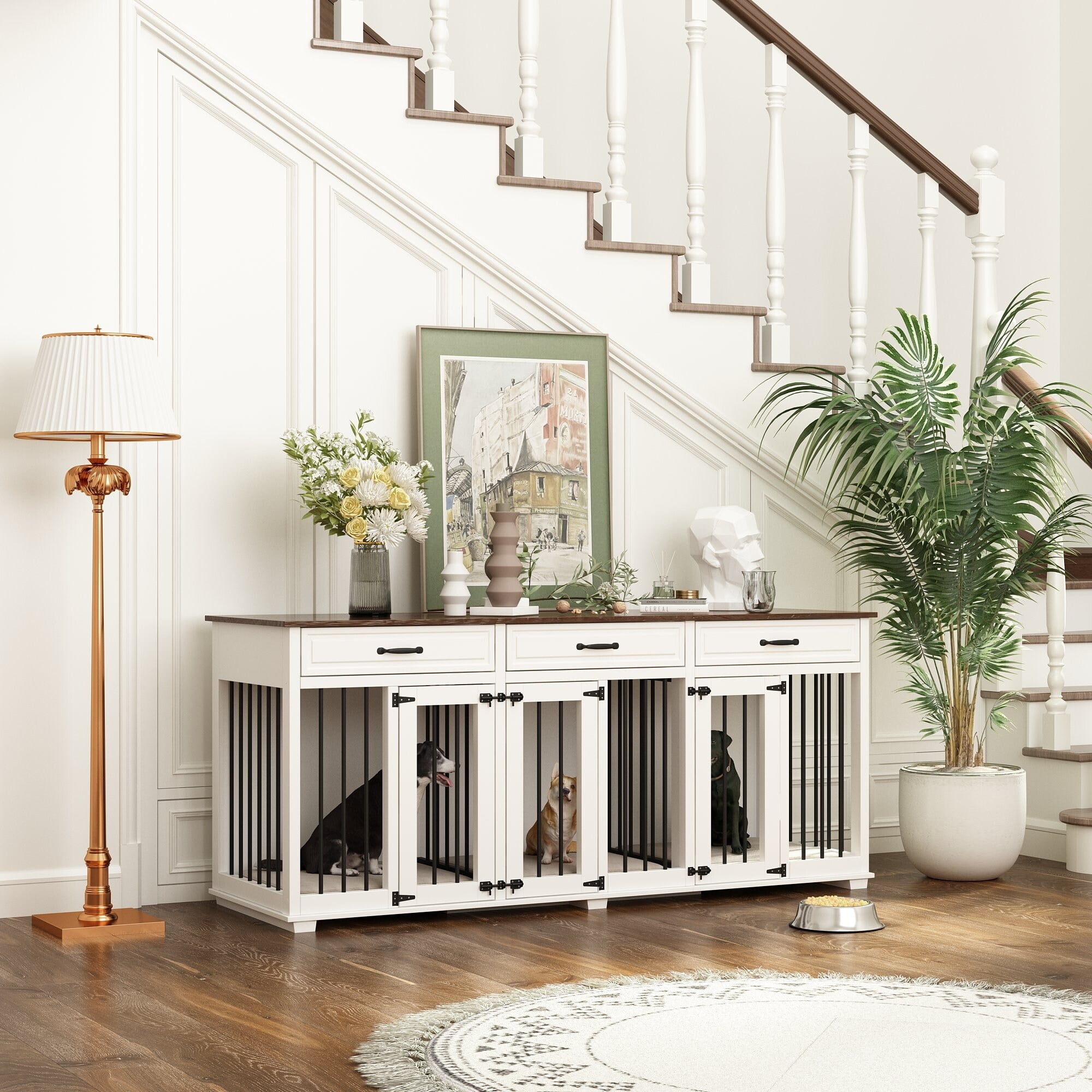 Dog crate furniture hot sale wayfair