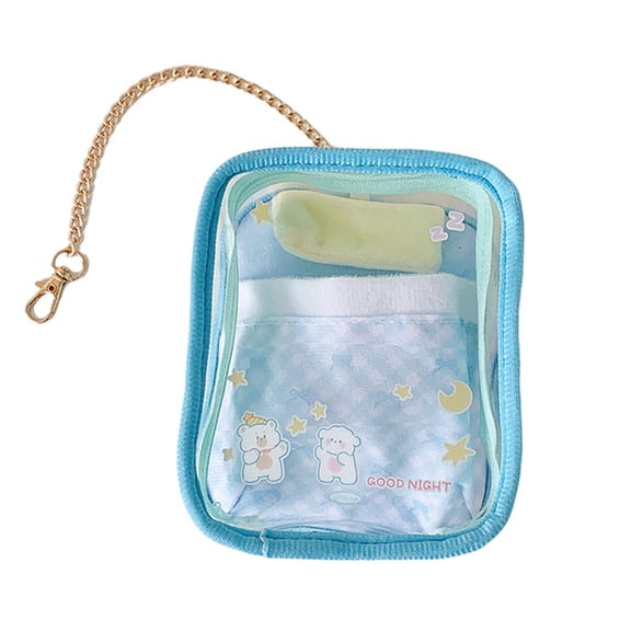 Stylish Doll Carrying Case With Clear Designs Portable Storage Solution for Collectors and Enthusiasts