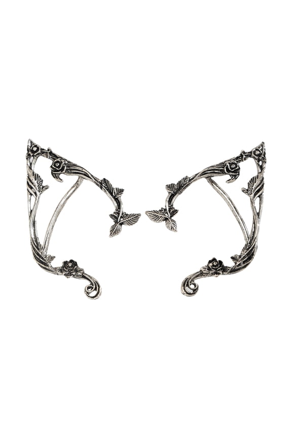 Stylish Ear Cuff Gothic Elves Earring Ear Clip Ear Jewelry Alloy Texture Ear Accessories Suitable for Everyday Wear