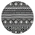 thumbnail image 1 of Stylish Elastic Edge Table Cover, Bohemian Floral Pattern for Round Tables 52-56 Inches, Durable Construction, 1 of 7