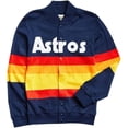 thumbnail image 1 of Stylish Elegance Fashion Kate Upton Rainbow Stripe Blue Sweater Jacket (US, Alpha, X-Small, Regular, Regular, Blue), 1 of 5