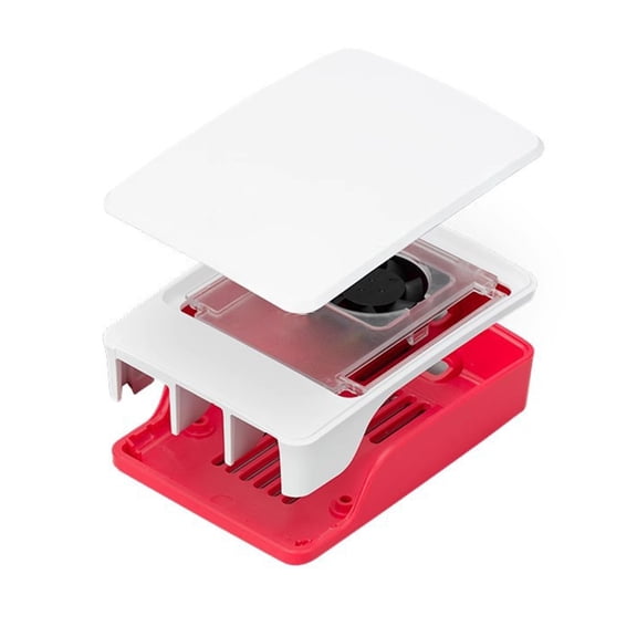 Stylish Enclosure with Efficient Cooling System for RaspberryPi 5 Perfect for Enthusiasts