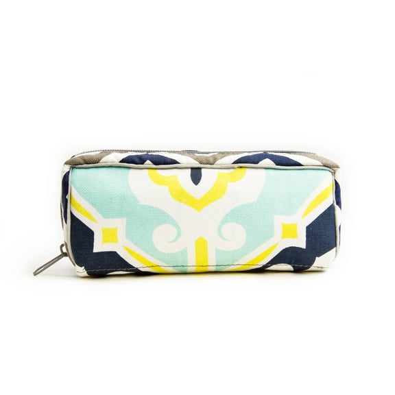 Stylish Essential Oil Travel Case - Holds 10 Vials - Perfect for Purse or Makeup Bag - Blue River