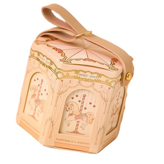Stylish European Style Party Box Functional Use For Candy Or Gifts