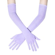 Stylish Extended Arm Gloves Sheer Tulle Comfortable Stretchy Arm Sleeves For Women Formal Occasion And Casual Outfit