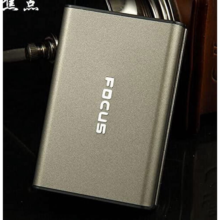 Stylish FOCUS 20 pack Cigarette Case Dispenser (GRAY COLOR)- FOR KING SIZE  CIGARETTES ( FREE CAR sticky pad for Phone PDA MP3 MP4)