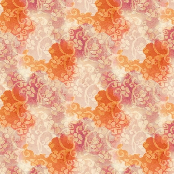 Stylish Fabric Cotton Quilting Fabric for DIY Projects, 44 in, Conversational, 1 Yard, Multicolor