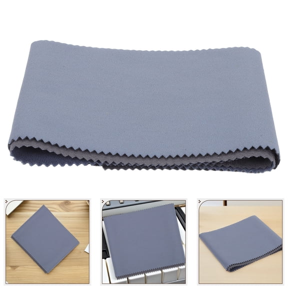 Stylish Fabric Protective Cover Dark Blue for Upright Piano Keyboard and Digital Instruments