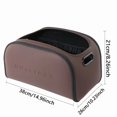 thumbnail image 1 of Stylish Faux Leather Multifunctional Car Storage Box, Versatile Spacious Organizer for Passenger Seat and Trunk, 1 of 4