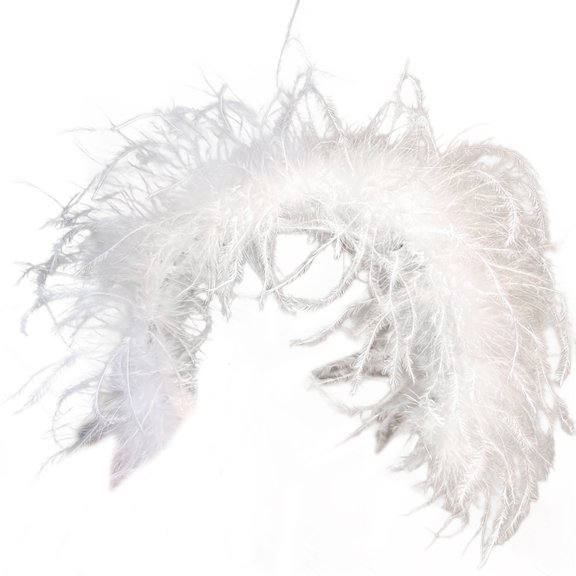 Stylish Feathered Headdress Christmas Festival Headband Hair Decoration for Daily Wear and Special Occasion