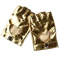 thumbnail image 1 of Stylish Fingerless Motorcycle Gloves Reinforced PU Leather Punk Fashion Design Stage Performances, 1 of 8