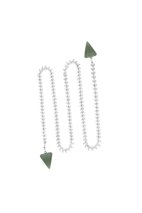 Stylish Fish Bone Face Chain Arrow Pendant Face Chain Delicate Nose Accessories