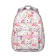 thumbnail image 1 of Stylish Flamingo Backpack for School & Travel - Waterproof Laptop Bookbag with Multiple Pockets, Cute Durable Backpack for College Students, Women & Men, Trendy Campus Accessory, 1 of 6