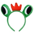 thumbnail image 1 of Stylish Frogs Headpiece Proms Birthday Hairbands Fun Headwear Halloween Crowns Adorkable Hair Headwear, 1 of 8