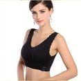 thumbnail image 1 of Stylish Front Closure Lace Bras for Women Comfy Cotton Sexy Lingeries Bra, 1 of 1