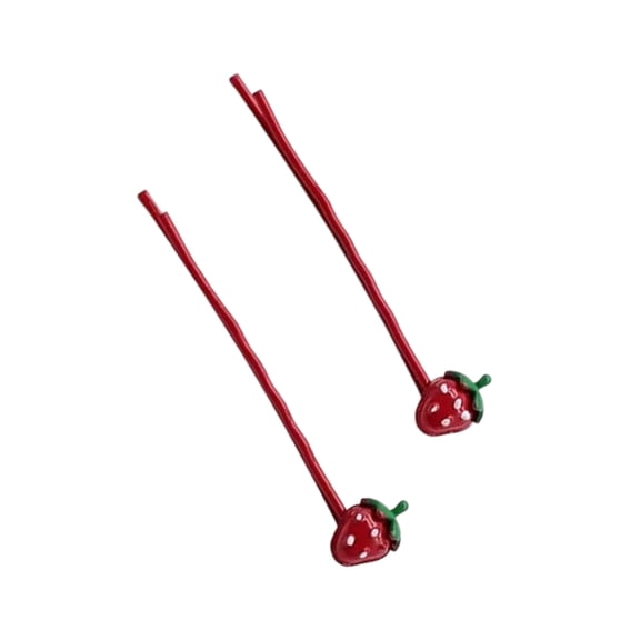 Stylish Fruit Barrettes Nonslip Design Hair Clips Afornment For Adults Kids Holiday Outfits Trendy Accessories