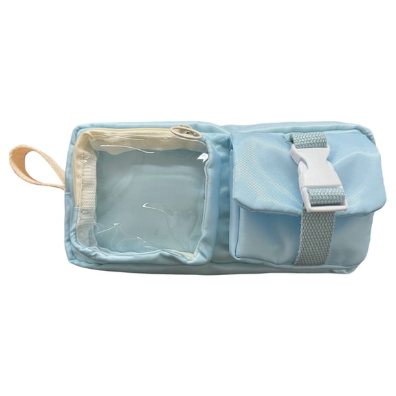 Stylish Fruit Candy Pencil Case with Badge Storage – Cute Portable Canvas Organizer for Office & Travel, Spacious & Durable Storage Bag