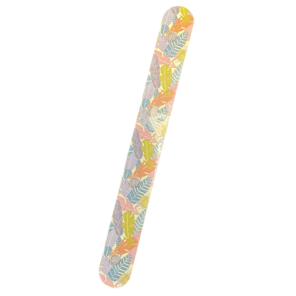 Stylish & Fun Nail File - For Shaping & Smoothing Nails, 7" Long, Perfect for Personal Use or Trendy Gifts, Vibrant & Practical Nail Care Accessory, Green