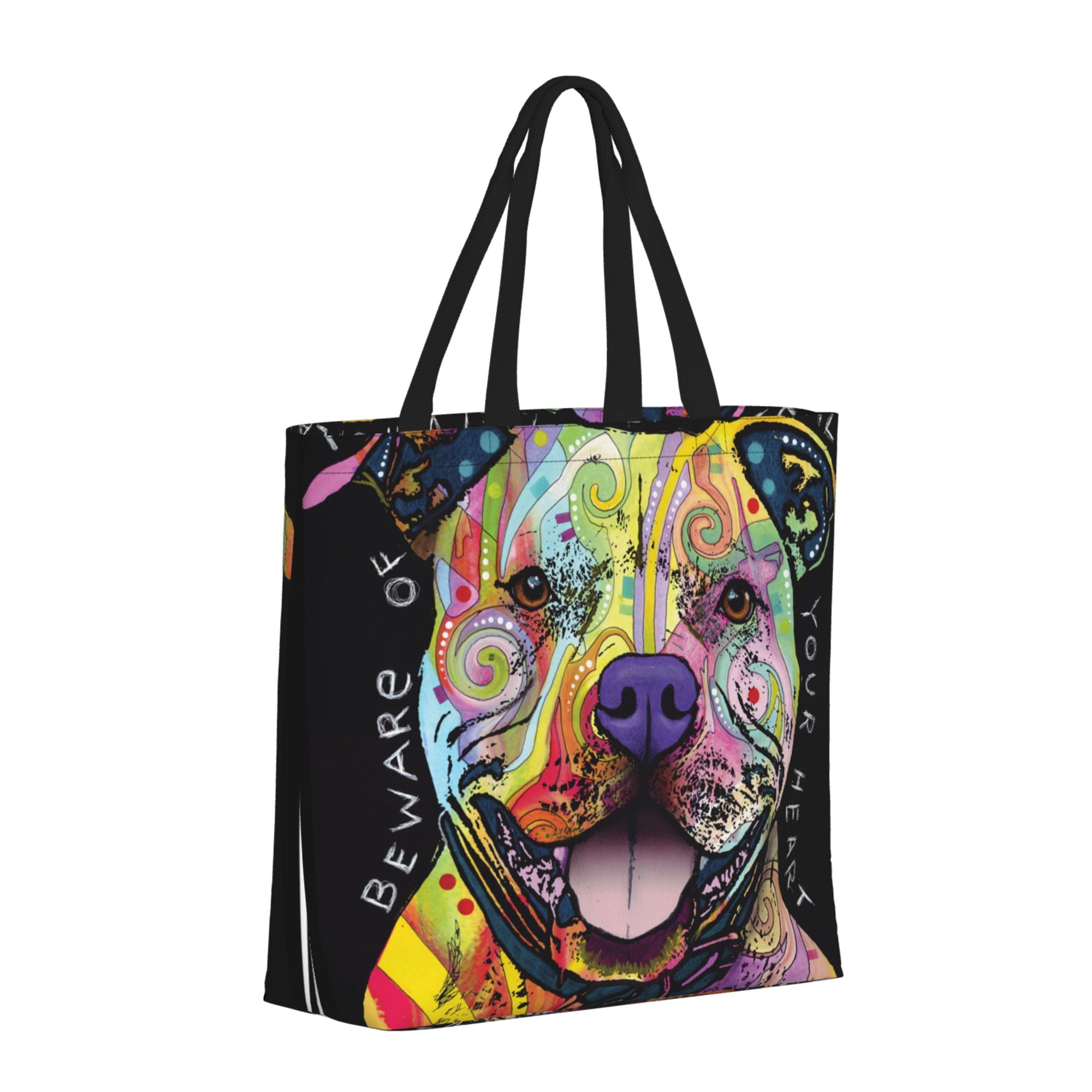 ZzWwR Extra Large Fashion Tote Bag - 19.7x15x5.1 Inch Shoulder Bag For Beach, Travel, Gym, Shopping (Stylish Print)