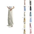 thumbnail image 1 of Stylish Girls Casual Pants Summer Fashion Trousers With Curved Design Comfortable Breathable For Teen Youth, 1 of 7