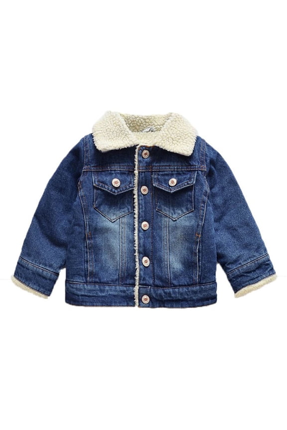 Stylish Girls Denim Jacket Versatile Outerwear for Kids Timeless Fashion Trendy Design Durable Comfort for Any Occasion