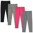 thumbnail image 1 of Stylish Girls' Leggings Set - Comfortable, Durable, and Versatile - Pack of 4 with Unique Patterns, 1 of 5