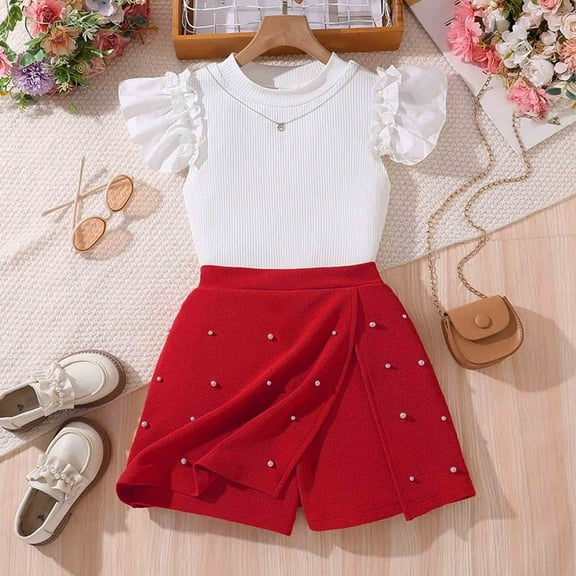 Stylish Girls Outfits Set for Casual Wear Comfortable and Trendy Attire for Young Fashionistas