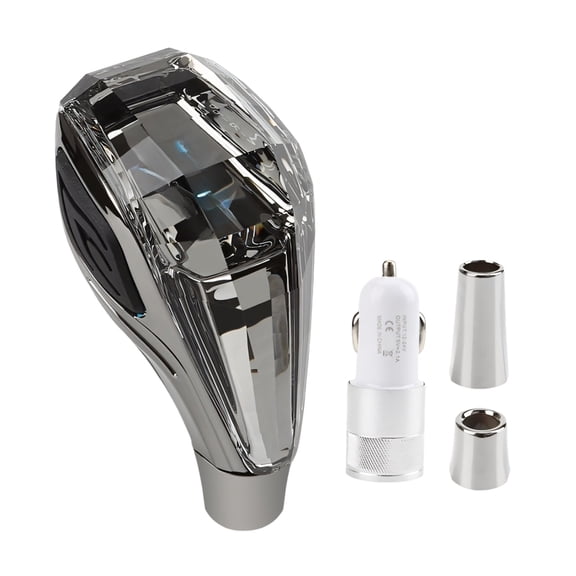 Stylish Glow Gear Shifter Knob With Multiple Lighting Modes Replacement Knob For Safe Night Driving Experience