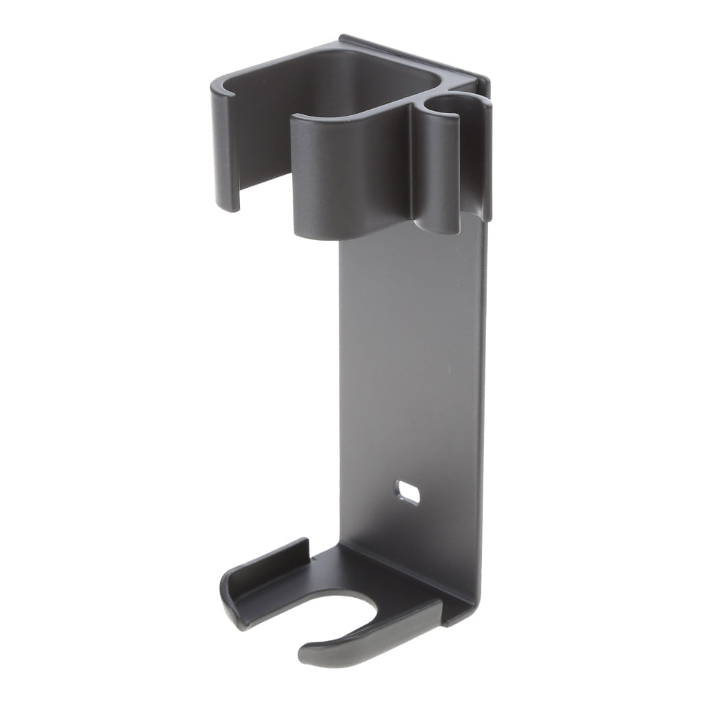 Stylish Hair Appliance Holder Wall Mounted Organizer Space Aluminum