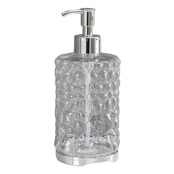 Stylish Hand Soap Dispenser Pump for Bathroom and Kitchen, Refillable Liquid Soap, Lotion, Shampoo, and Shower Gel, Multi-Purpose Stationery Accessory