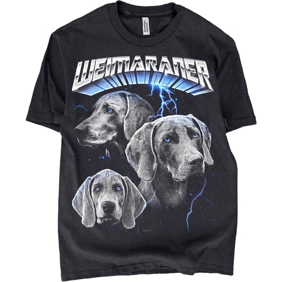 Stylish Heavy Metal 80s Dog Portraits Comfort Colors T-Shirt - 100% Cotton for All-Day Comfort