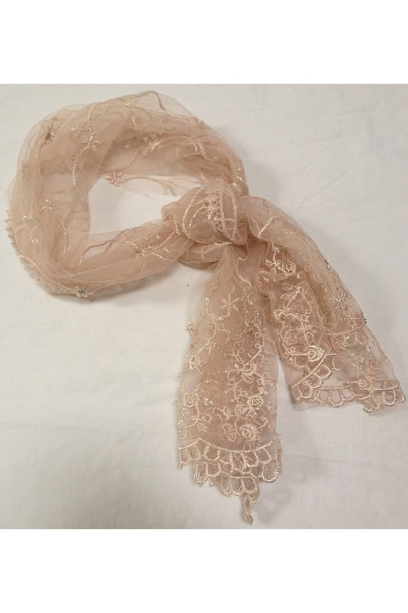 Stylish High Quality, Net Lace Scarf Neck Wear Wrap, Cool Accessory, Great Affordable Gift for Girls Women Ladies New