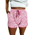 thumbnail image 1 of Stylish High-Waist Leopard Print Shorts for Women - Comfortable & Casual | [ZhiHiMeRi] | (US 8-10)M, 1 of 5