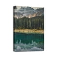 thumbnail image 1 of Stylish Home Decor 12x16 Inch Watercolor Mountain and Forest Artwork for Modern Living Spaces, 1 of 7