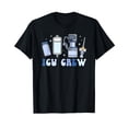 thumbnail image 1 of Stylish ICU Crew Graphic T-Shirt - Comfort Colors for Dedicated ICU Nurses, 1 of 4