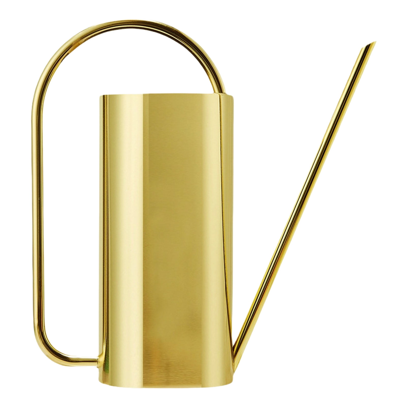 Stylish Indoor Plant Watering Can 51oz Stainless Steel Long Curved Spout Watering Pots for Indoor and Outdoor Garden Use
