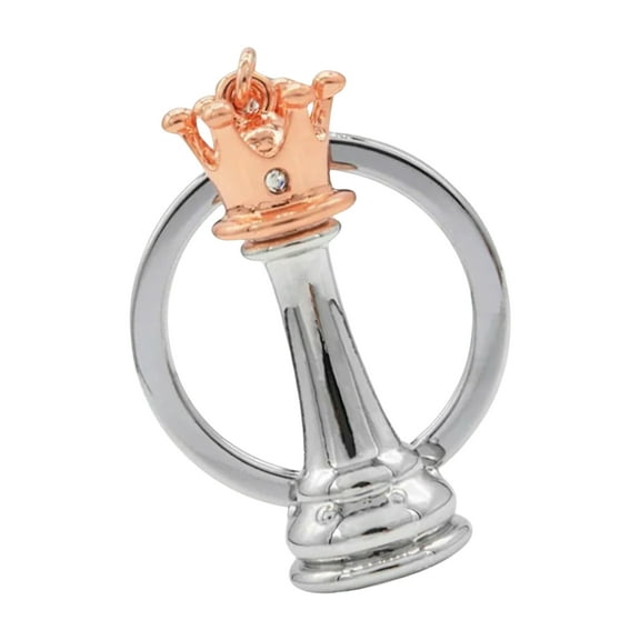 Stylish International Chess Key Chain King Chessman Keychain for Men Women Couple Jewelry Accessories Gifts