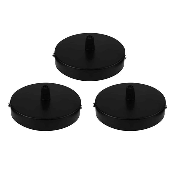 Stylish Iron Chandelier Canopy, Pendant Hanging Light Ceiling Plate, Round Canopy Kit with All Hardware Includes, Easy Installation for Your Home Decor