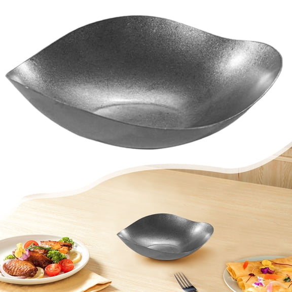 Stylish Irregular Shape Plates Made From 304 Stainless With SuitableforServing Desserts, 304 Stainless Steel Dessert Plate, Irregular Geometric Appetizer Dish, Modern Serving Platter
