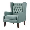 thumbnail image 1 of Stylish Irwin Wingback Chair: Comfortable, Button Tufted, Various Colors, 1 of 2