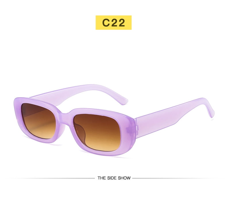 Leclaire Lumen Sunglasses Geometric Frame With Gold Detailing Vibrant Lenses For Bold Fashionistas