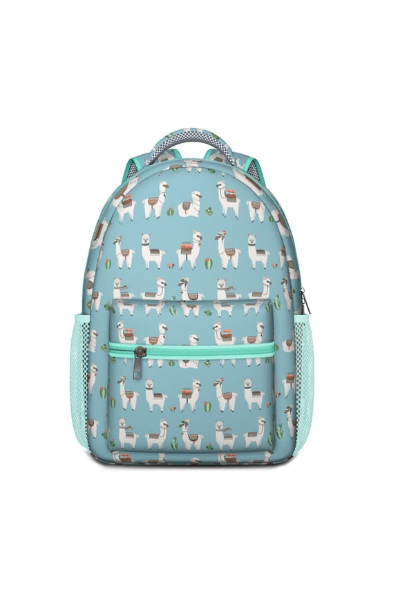 Stylish Kawaii Alpaca Backpack for Teens - Waterproof & Comfortable Bookbag with Adjustable Shoulder Straps