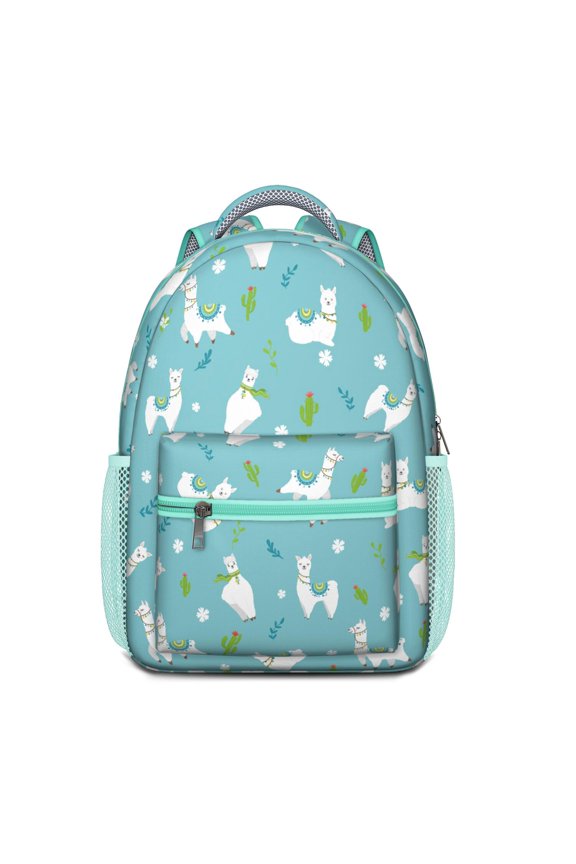 Stylish Kawaii Alpaca Backpack for Teens - Waterproof & Comfortable Bookbag with Adjustable Shoulder Straps