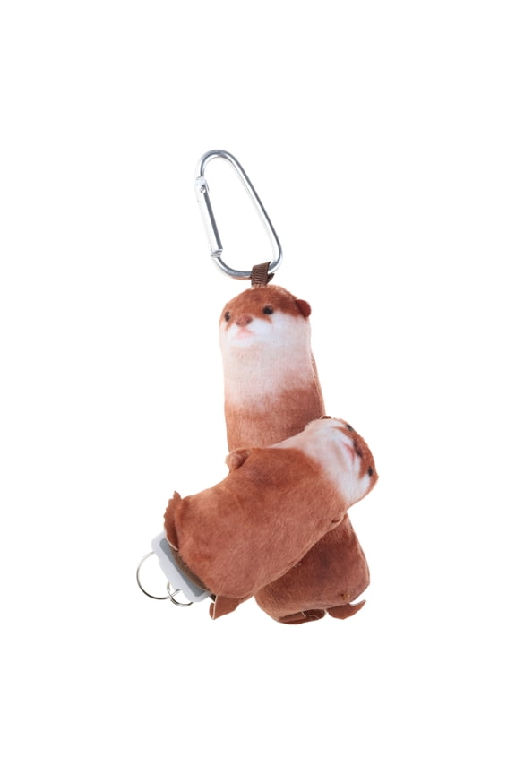 Stylish Key Chain Plush Doll Keyrings Seal/Penguins/Otters Pendant Keychain for Women Girl Colorful Phone Strap Decoration