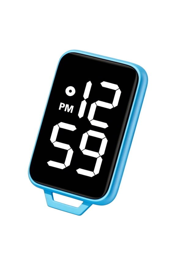 Stylish Keychain Watch With Large Display And Waterproof Feature For Student And Outdoor Activity LED Digital Watch