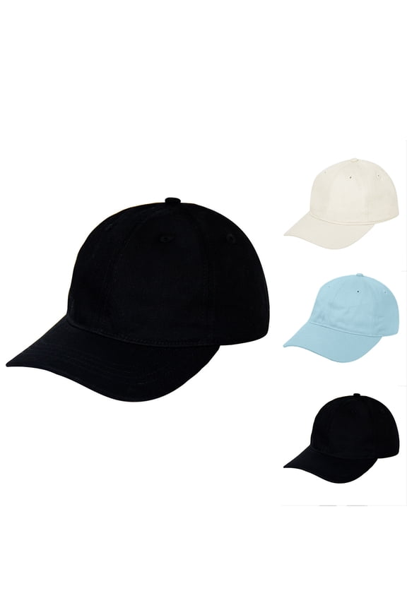 Stylish Kids Denim Baseball Cap Sun Protective Flat Top Hat For Children